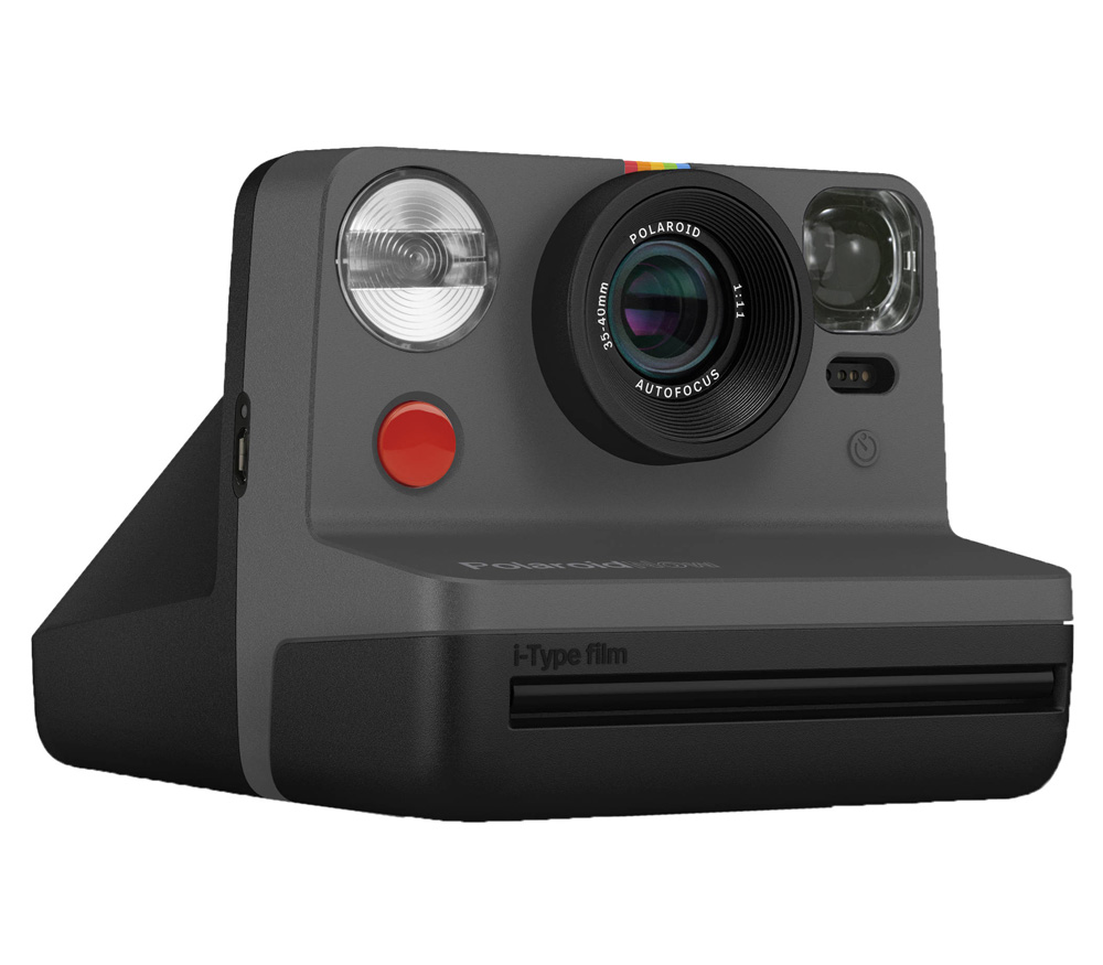 Фотоаппарат мгновенной печати Polaroid Now, чёрный