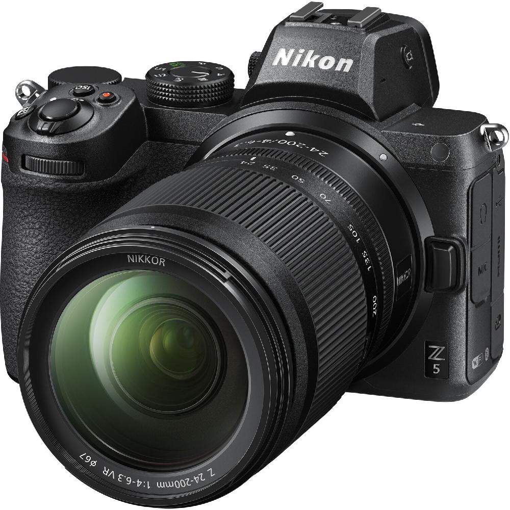 Купить Фотоаппарат беззеркальный Nikon Z5 Kit 24-200mm f/4-6.3 VR 📷 в ...