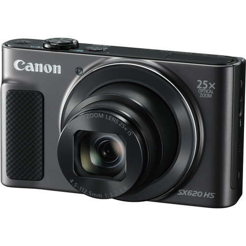 Купить Фотоаппарат Canon SX620HS Black (20,2Mp/25x/FullHD/Wi-Fi