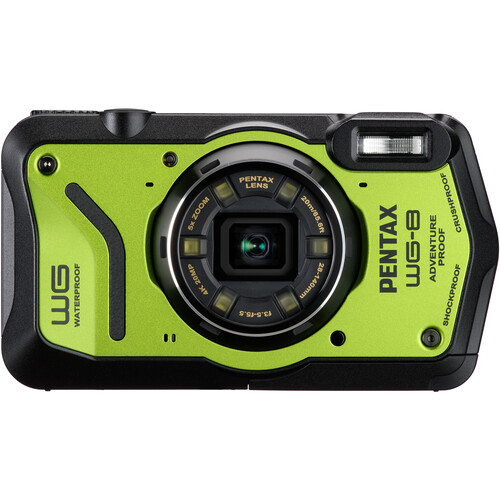 Купить Фотоаппарат Ricoh WG-8 GPS Green 📷 в Красноярске за 73 990 ₽ | Акция