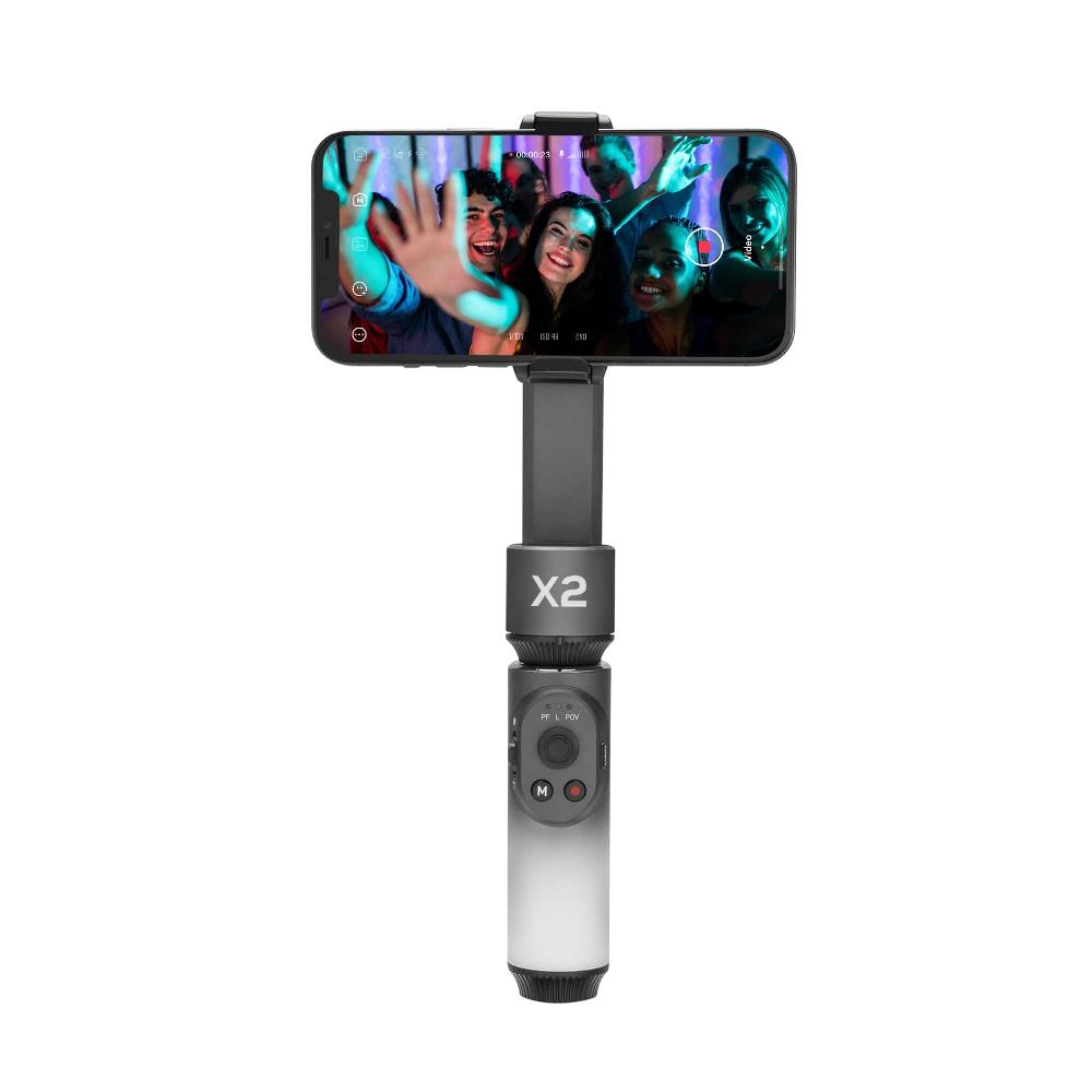 Купить Электронный стабилизатор Zhiyun Smooth-X2 standart для смартфона  черный 📷 в Красноярске за 0 ₽ | Акция