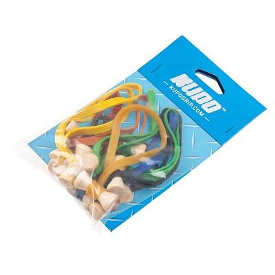 Стяжка-петля Kupo BG5006M Elastic Cable Tie (W)*5"(L), Разноцветный