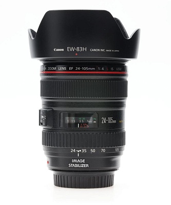 Объектив комиссионный Canon EF 24-105mm f/4L IS USM (б/у, гарантия 14 дней, S/N 3640284)