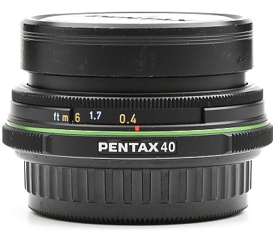 Объектив комиссионный Pentax SMC DA 40mm f/2.8 Limited (б/у, гарантия 14 дней, S/N 0031329)