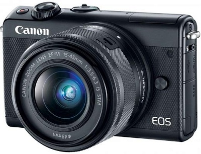 Фотоаппарат беззеркальный Canon EOS M100 Kit EF-M 15-45mm f/3.5-5.6 IS STM Black