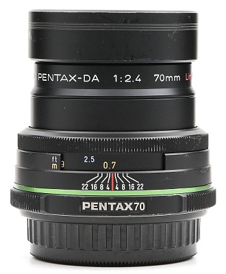 Объектив комиссионный Pentax SMC DA 70mm f/2.4 Limited (б/у, гарантия 14 дней, S/N 002774)