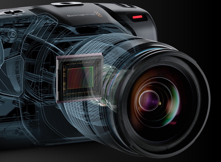 Blackmagic Pocket Cinema Camera 4K полноразмерный сенсор 4/3