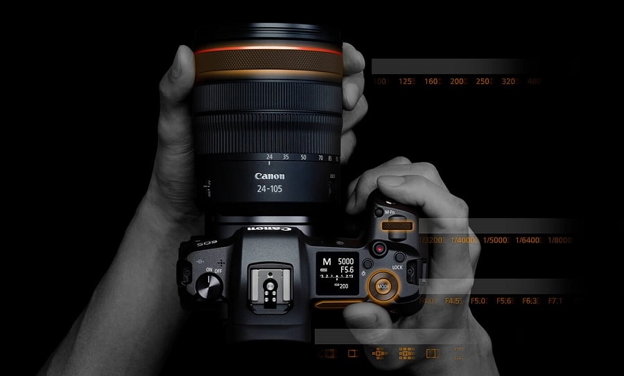 Беззеркальный фотоаппарат Canon EOS R kit RF 24–105mm