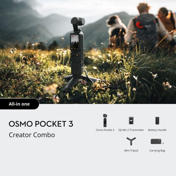 DJI Osmo Pocket 3 Creator Combo, Модель: Osmo Pocket 3 Creator Combo, изображение 6 от магазина DJI RUS DJI Osmo Pocket 3 Creator Combo, Модель: Osmo Pocket 3 Creator Combo, изображение 6