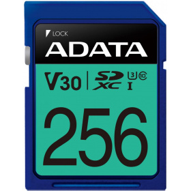 Карта памяти A-Data SDXC 256GB UHS-I U3 V30 R95/W60MB/s (ASDX256GUI3V30S-R)