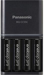 Аренда зарядное устройство Panasonic Eneloop Smart & Quick K-KJ55HCD40E + 4шт АА 2500 mAh