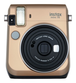 Подарочный набор Fujifilm Instax Mini 70, Gold (фотоаппарат, пленка, альбом)