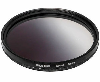 Светофильтр Fujimi Grad.Grey 58mm, градиентный