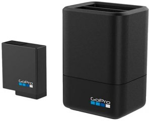 Зарядное устройство для двух аккумуляторных батарей GoPro (AADBD-001) + аккумулятор для Hero5/6/7