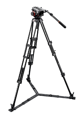 Видеоштатив с головой Manfrotto 504HD,546GBK Midi Twin System (GS) - «Бинар» Видеоштатив с головой Manfrotto 504HD,546GBK Midi Twin System (GS)