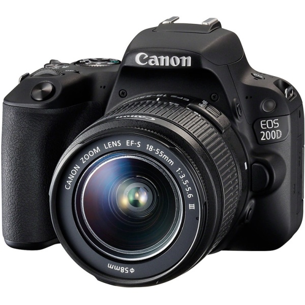 Фотоаппарат Canon EOS 200D Kit EF-S 18-55mm f/3.5-5.6 III - «Бинар» Фотоаппарат Canon EOS 200D Kit EF-S 18-55mm f/3.5-5.6 III