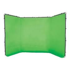 Фон панорамный Lastolite LL LB7622 2.3х4м на раме хромакей Зеленый