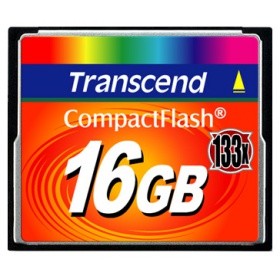 Карта памяти комиссионная Transcend CF 16Gb 133X (б/у)