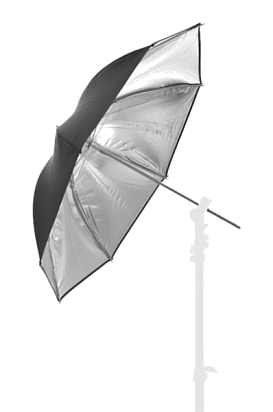 Зонт Lastolite LU3203F серебряный, 78см - «Бинар» Зонт Lastolite LU3203F серебряный, 78см
