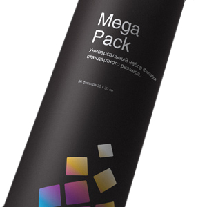 Набор Photoindustria Mega Pack из 54 универсальных фильтров размером 30 на 30 сантиметров
