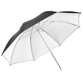 Зонт Fujimi FJU562-33 Черный/Белый Отражение 84см