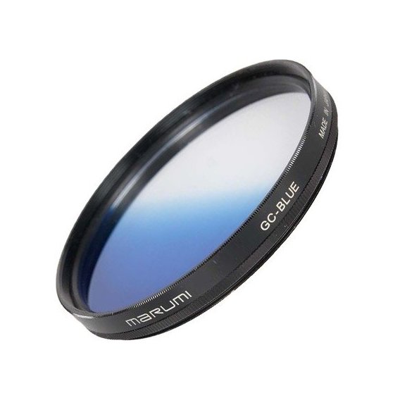 Светофильтр градиентный-синий Marumi GC-Blue 77mm - «Бинар» Светофильтр градиентный-синий Marumi GC-Blue 77mm