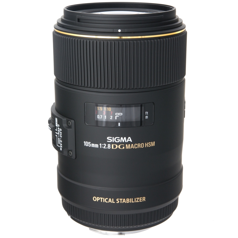 Объектив Sigma 105mm f/2.8 EX DG OS HSM Macro Canon EF - «Бинар» Объектив Sigma 105mm f/2.8 EX DG OS HSM Macro Canon EF
