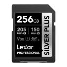 Карта памяти Lexar Professional Silver Plus SDXC 256GB UHS-I U-3 V30 R205/W150MB/s