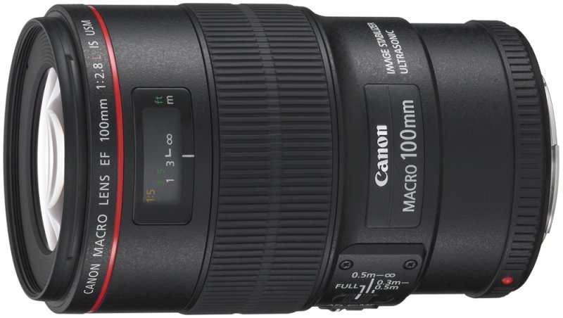 Объектив Canon EF 100mm f/2.8L Macro IS USM - «Бинар» Объектив Canon EF 100mm f/2.8L Macro IS USM
