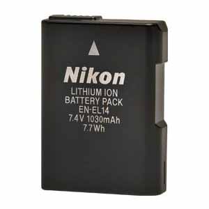 Аккумулятор Nikon EN-EL14 для Nikon D3100, D3200, D5100, P7000, P7100 - «Бинар» Аккумулятор Nikon EN-EL14 для Nikon D3100, D3200, D5100, P7000, P7100