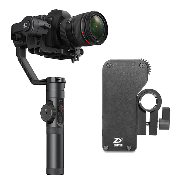 Профессиональный 3-х осевой электронный подвес (стедикам) Zhiyun Crane 2 (V3) + Follow Focus CMF-01 - «Бинар» Профессиональный 3-х осевой электронный подвес (стедикам) Zhiyun Crane 2 (V3) + Follow Focus CMF-01