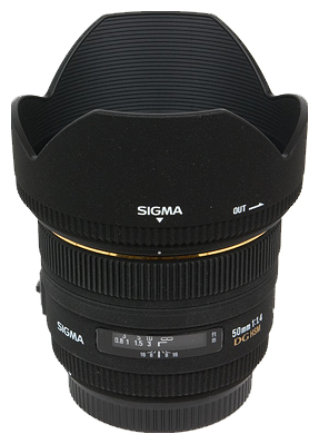 Объектив Sigma 50mm f/1.4 EX DG HSM Nikon F