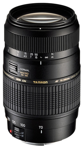 Объектив Tamron (для Nikon) AF 70-300mm f/4-5.6 Di LD MACRO 1:2 Nikon F - «Бинар» Объектив Tamron (для Nikon) AF 70-300mm f/4-5.6 Di LD MACRO 1:2 Nikon F