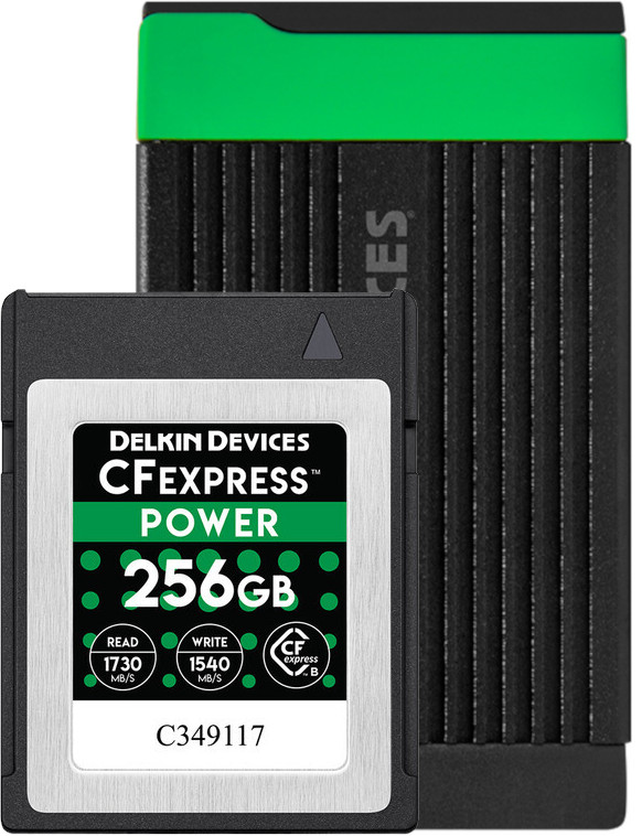 Карта памяти delkin devices prime cfexpress 64gb