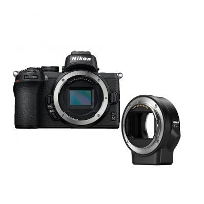 Фотоаппарат беззеркальный Nikon Z50 Body + FTZ адаптер