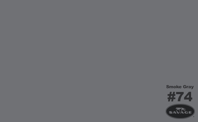 Фон бумажный Savage 74-12 Widetone Smoke Gray цвет "Серый дым" RGB 112-113-117 2.72*11 метров - «Бинар» Фон бумажный Savage 74-12 Widetone Smoke Gray цвет "Серый дым" RGB 112-113-117 2.72*11 метров