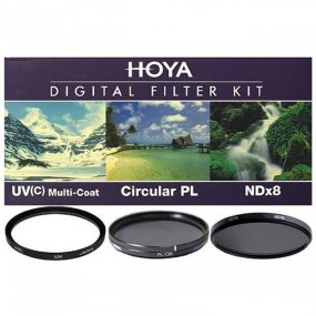 Комплект светофильтров Hoya DIgital filter kit: UV (C) HMC Multi, PL-CIR, NDX8 43mm