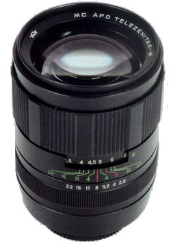 Объектив Зенит Телезенитар-М 135mm f/2.8 - «Бинар» Объектив Зенит Телезенитар-М 135mm f/2.8