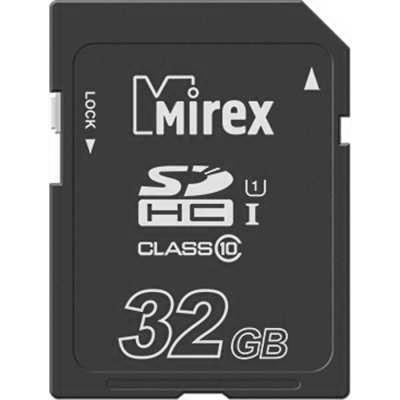 Карта памяти Mirex SDHC 32GB R104/W45Mb/s (13611-SD1UHS32)