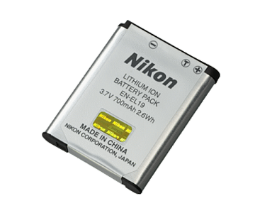 Аккумулятор Nikon EN-EL19, для Nikon S6400/S6500/S6600/S6700/S6800/S6900/S7000/A100/A300/W100