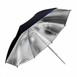 Зонт Godox UB-002 Серебро/Черный Отражение 101см