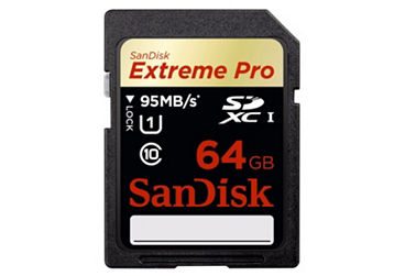 Карта памяти SanDisk Extreme Pro SDXC 64GB UHS-I U3 R95/W90Mb/s (SDSDXPA-064G-X46)