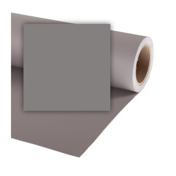 Фон бумажный Colorama CO539, 1.35*11м, Smoke Grey - «Бинар» Фон бумажный Colorama CO539, 1.35*11м, Smoke Grey