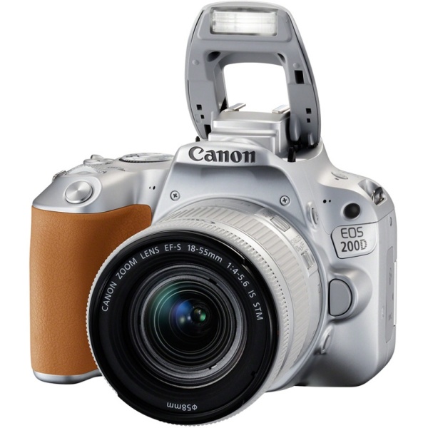 Фотоаппарат Canon EOS 200D Kit EF-S 18-55mm f/4-5.6 IS STM Silver - «Бинар» Фотоаппарат Canon EOS 200D Kit EF-S 18-55mm f/4-5.6 IS STM Silver