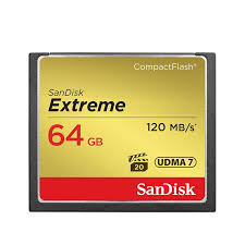 Аренда карты памяти SanDisk Compact Flash 64Gb Extreme 120MB/s