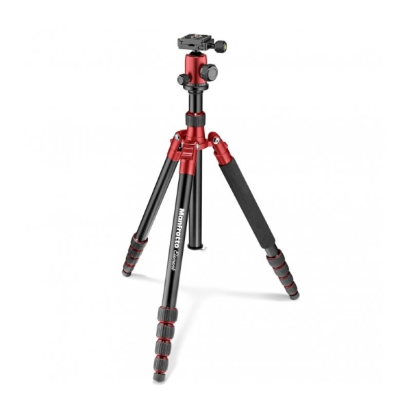 Штатив Manfrotto MKELEB5RD-BH Element Traveller с шаровой головой, красный - «Бинар» Штатив Manfrotto MKELEB5RD-BH Element Traveller с шаровой головой, красный
