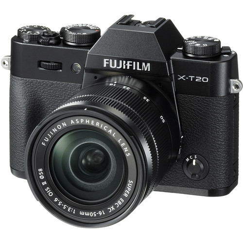 Фотоаппарат со сменной оптикой Fujifilm X-T20 Kit 16-50mm f/3.5-5.6 OIS Black - «Бинар» Фотоаппарат со сменной оптикой Fujifilm X-T20 Kit 16-50mm f/3.5-5.6 OIS Black