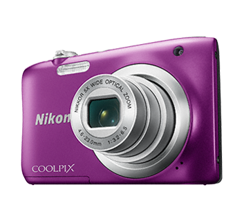 Фотоаппарат Nikon Coolpix A100 Purple (20.4Mp/5x/HD)