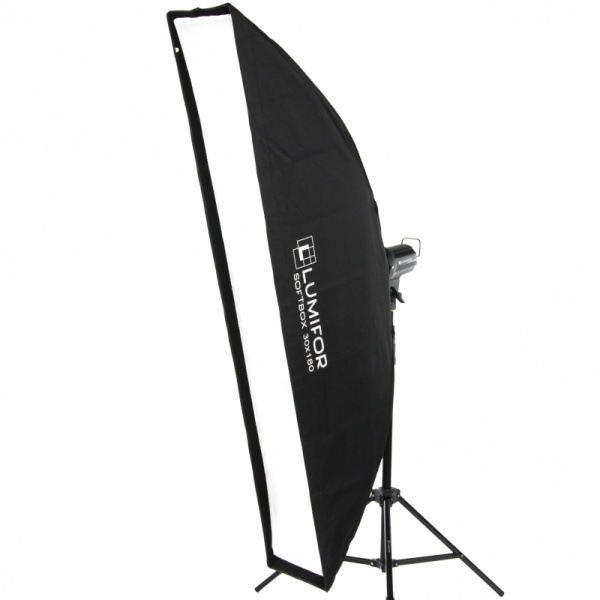 Софтбокс Lumifor LS-30180 ULTRA, стрипбокс 30х180см с адаптером Bowens - «Бинар» Софтбокс Lumifor LS-30180 ULTRA, стрипбокс 30х180см с адаптером Bowens