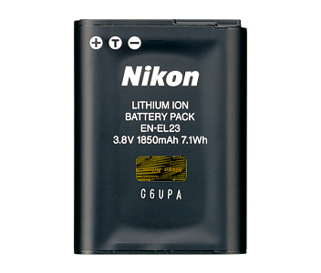 Аккумулятор Nikon EN-EL23, для S810c/P600/P610/B700/P900